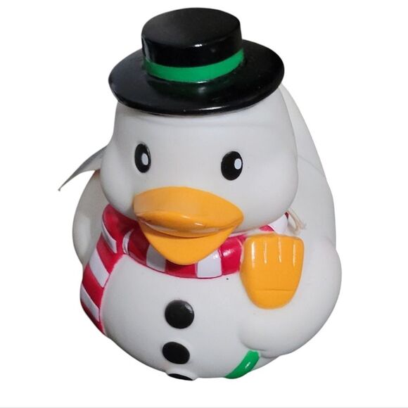 Infantino holiday snowman rubber duck - Picture 1 of 5